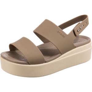 Crocs Sandále 'Brooklyn'  svetlohnedá