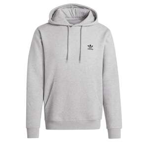 ADIDAS ORIGINALS Mikina 'Essentials'  sivá melírovaná / čierna