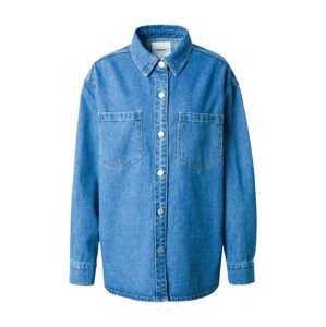 OBJECT Blúzka 'CASEY'  modrá denim