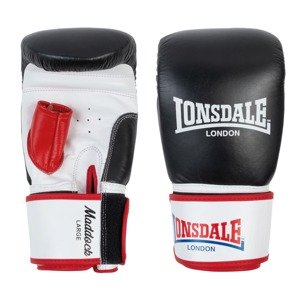 LONSDALE Športové rukavice 'Maddock'  modrá / červená / čierna / biela