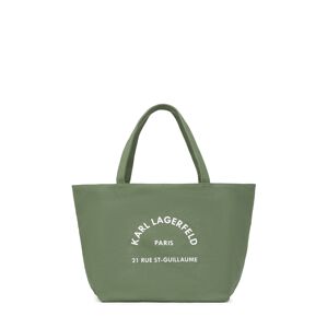 Karl Lagerfeld Shopper 'Rue St-Guillaume'  kaki / šedobiela