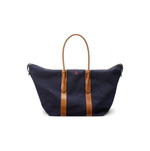 Polo Ralph Lauren Víkendová taška  námornícka modrá / koňaková