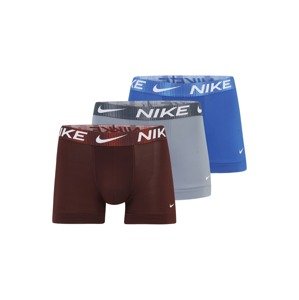 NIKE Underwear Športové nohavičky  modrá / sivá / karmínovo červená / biela
