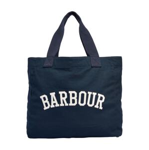 Barbour Shopper  slonová kosť / námornícka modrá / biela