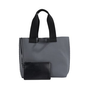 Calvin Klein Shopper  dymovo modrá / čierna