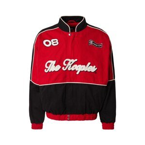 The Kooples Prechodná bunda  červená / čierna / šedobiela