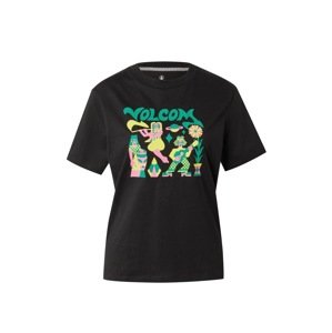 Volcom Tričko 'RADICAL DAZE UP'  žltá / zelená / orchideová / čierna