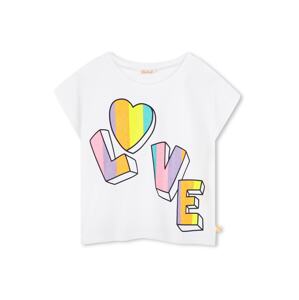 Billieblush Tričko  žltá / fialová / oranžová / biela