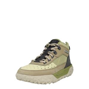 TIMBERLAND Šnurovacie čižmy  antracitová / kaki / pastelovo zelená
