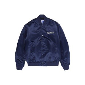 Jack & Jones Junior Prechodná bunda 'JORBoston'  námornícka modrá / biela