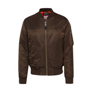 Schott NYC Prechodná bunda 'Airforce'  hnedá