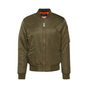 Schott NYC Prechodná bunda 'Airforce'  olivová