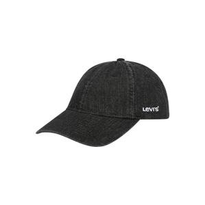 LEVI'S ® Čiapka 'Essential'  čierny denim / biela