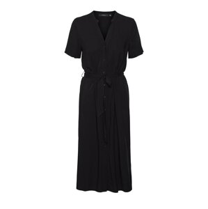 VERO MODA Košeľové šaty 'Vica'  čierna