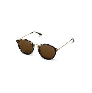 Kapten & Son Slnečné okuliare 'Maui Crystal Tortoise Brown'  hnedá / zlatá