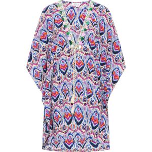 IZIA Kimono  krémová / tyrkysová / svetlomodrá / oranžová