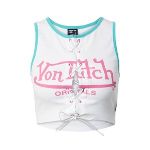 Von Dutch Originals Top 'Sunny'  vodová / ružová / biela