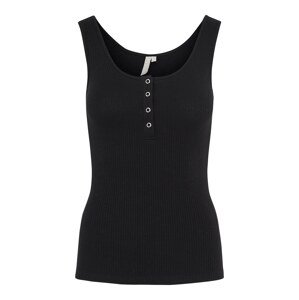 PIECES Top 'PCKitte'  čierna
