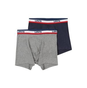 LEVI'S ® Nohavičky  modrá / sivá melírovaná / biela