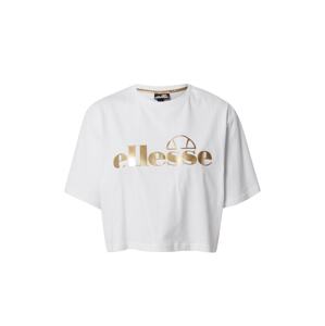 ELLESSE Tričko 'Presepe'  zlatá / biela