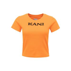 Karl Kani Tričko  oranžová / čierna