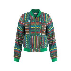 IZIA Prechodná bunda  modrá / hnedá / žltá / zelená / červená