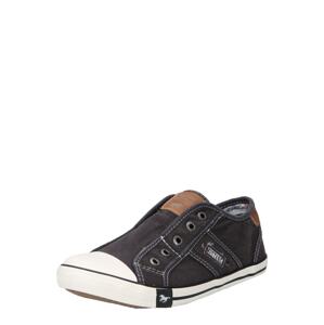 MUSTANG Slip-on obuv  čierna