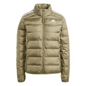 ADIDAS SPORTSWEAR Športová bunda 'Essentials'  olivová / biela