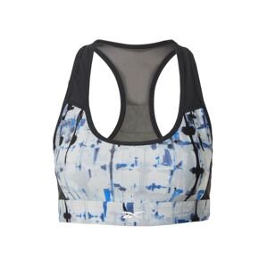 Reebok Športová podprsenka  modrá / sivá / čierna