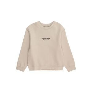 JACK & JONES MINI Mikina 'JORVesterbro'  béžová / čierna