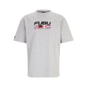FUBU Tričko  sivá / zmiešané farby