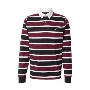 Lyle & Scott Tričko  žltá / bordová / čierna / biela