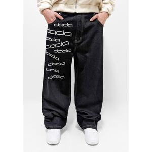 Dada Supreme Džínsy  čierna / biela