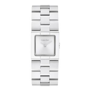 Calvin Klein Analógové hodinky 'MERIDIAN'  strieborná / biela