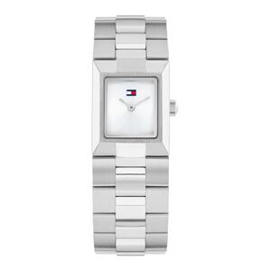 TOMMY HILFIGER Analógové hodinky 'IVY'  strieborná / biela