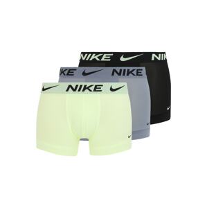 NIKE Underwear Boxerky  žltá / svetlosivá / čierna