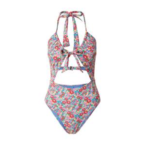 RIP CURL Jednodielne plavky  zelená / pastelovo oranžová / pitaya / červená