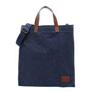 LEVI'S ® Shopper 'HERITAGE'  modrá denim / hnedá