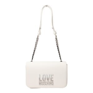 Love Moschino Taška cez rameno  biela