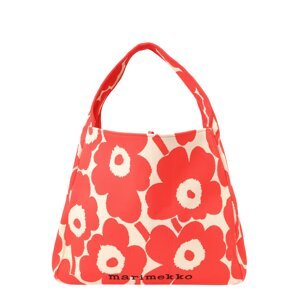 Marimekko Shopper  krémová / tmavoružová