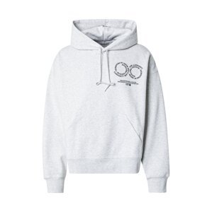Carhartt WIP Mikina  sivá melírovaná / čierna