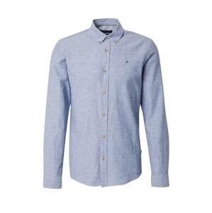 INDICODE JEANS Košeľa 'INSefle'  svetlomodrá / šedobiela