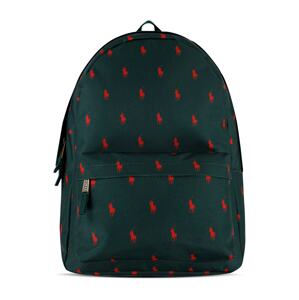 Polo Ralph Lauren Batoh  tmavozelená / červená
