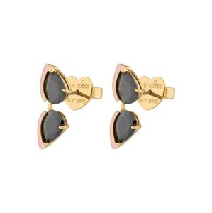 Kate Spade Náušnice  zlatá / ružová / čierna
