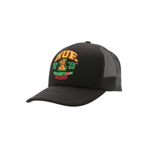 HUF Čiapka 'Champion Sound'  tmavožltá / zelená / červená / čierna