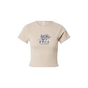 RVCA Tričko 'GOOD DAY'  tmavomodrá / kaki