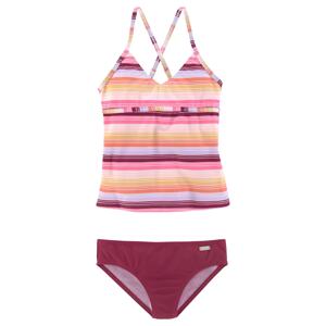BUFFALO Bikiny  farba lesného ovocia / oranžová / ružová / biela