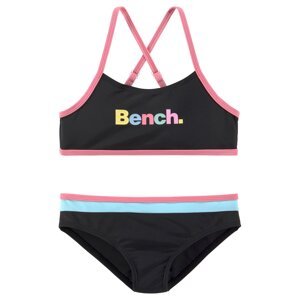 BENCH Bikiny  svetlomodrá / žltá / ružová / čierna