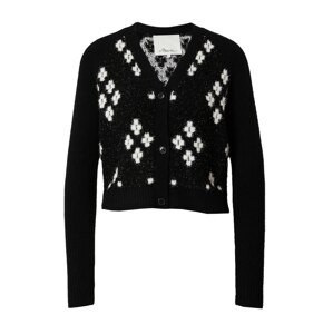 3.1 Phillip Lim Kardigán 'ARGYLE'  čierna / biela