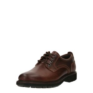 CLARKS Šnurovacie topánky 'Batcombe'  hnedá